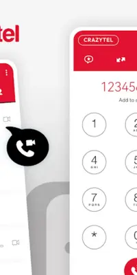 CrazyPhone-SMS&Calls Crazytel android App screenshot 2